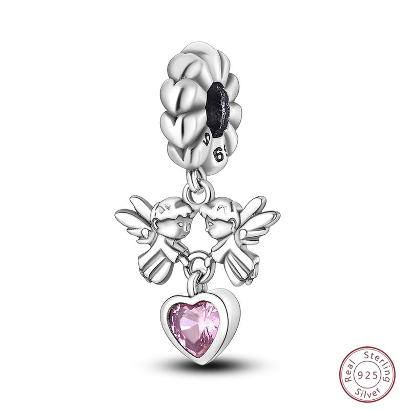 Copper Beaded Pendant Shiny Zirconia Cute Bow Original 3Mm Bracelet Women Fine Jewelry