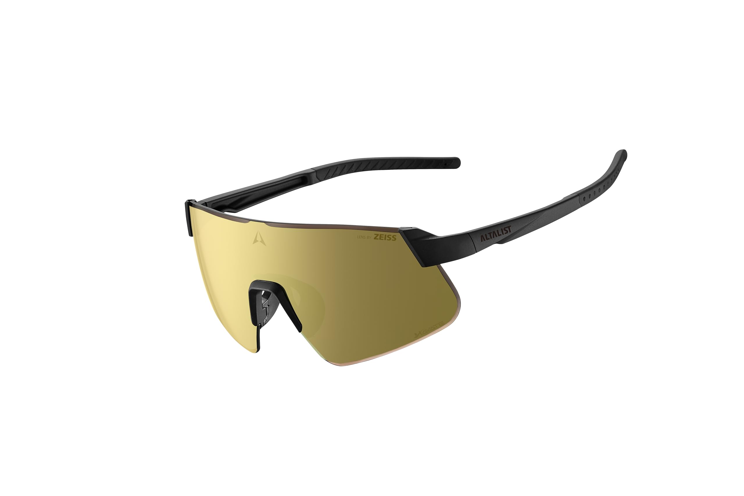 

ALTALIST HAYATE R2 Линза от ZEISS Матовый черный дужки Золотая зеркальная линза [ALTALIST] (бисер (ЦЕЙС))