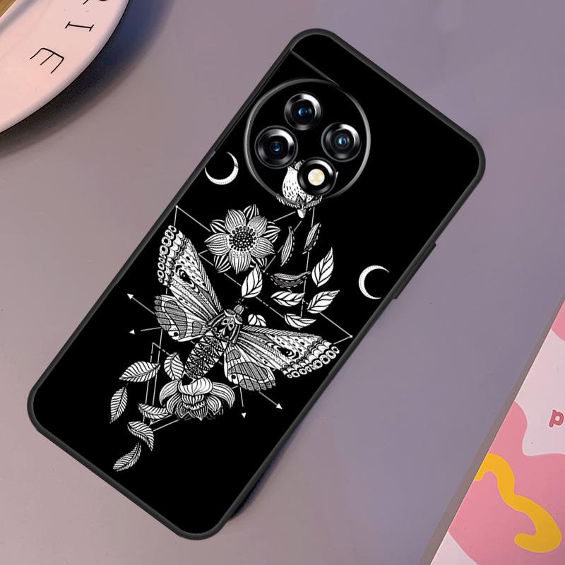 

Occult Witchcraft Moon Gothic Witch Case For OnePlus Nord CE 2 Lite 3 2T N30 N20 N10 OnePlus 11 12 10T 12R 10R 8 9 10 Pro Cover OnePlus 10T