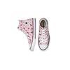 Converse High-Top Canvas Slip-Resistant Durable Kids Canvas Shoes Kids sneakers Pink White 671290C