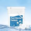 Chlortabletten für Schwimmbäder, tötet und stoppt Algen, langsam auflösend, einzeln verpackt, Poolchlortabletten