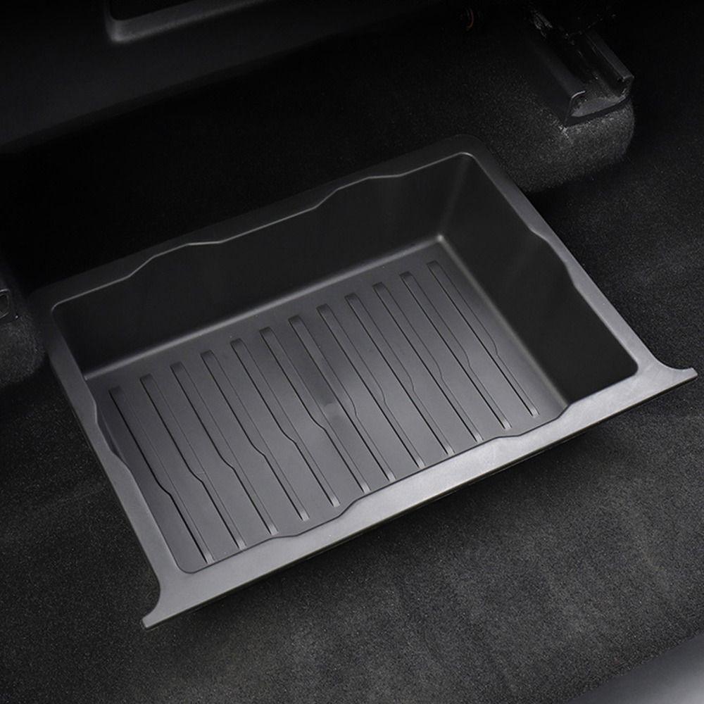 Large Capacity Under Seat Drawer Storage Drawer for Tesla Model Y 2025/2021-2024 Car Accessories