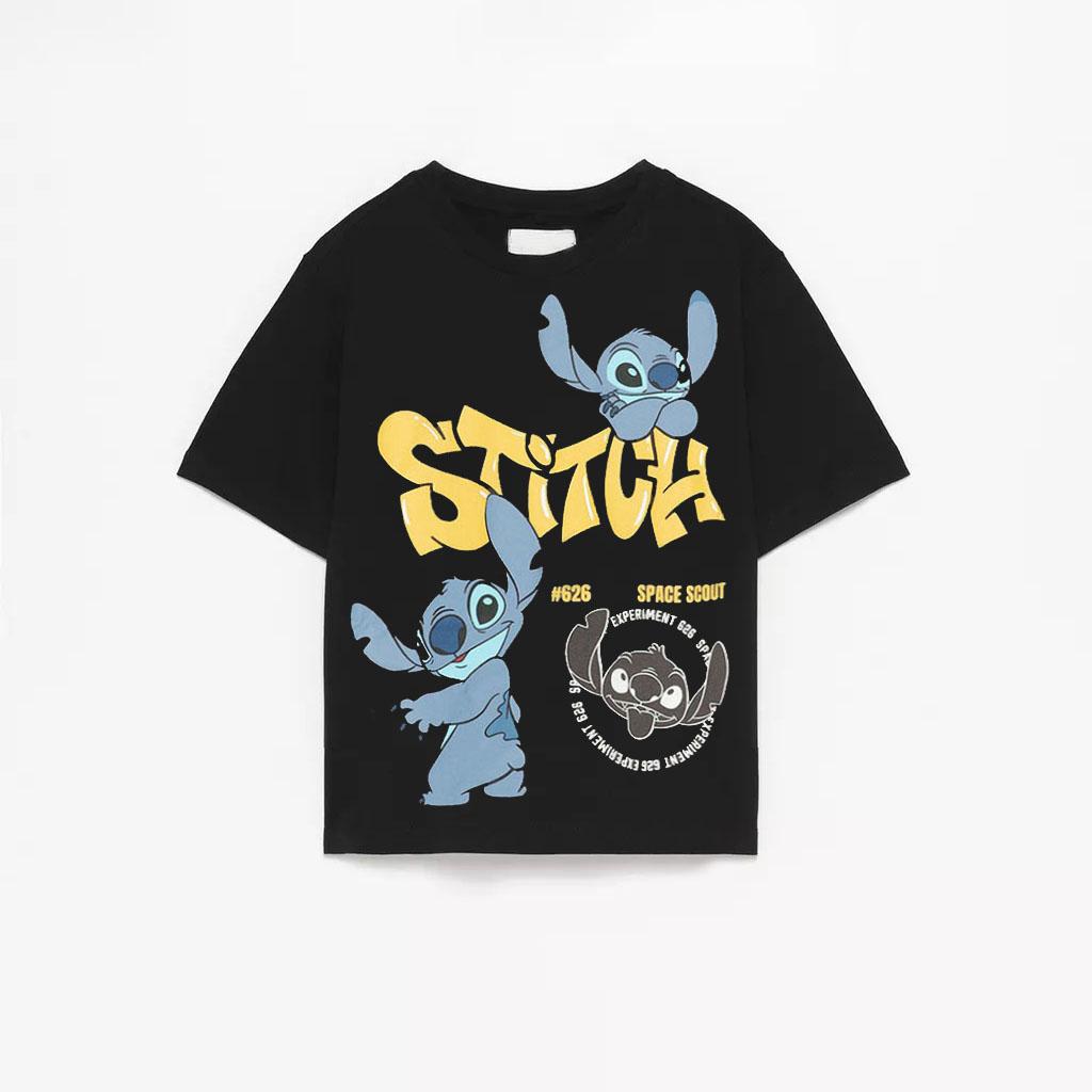 Cotton Kids Boy T-shirt Cartoon Printed Short Sleeve Tees Casual Loose Round Neck Tops for Baby