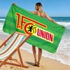 1. FC Union Berlin Print Strandtuch, Großes Weiches Schnelltrocknendes Handtuch für Strand Camping Schwimmen
