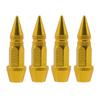 1set/4pcs Tire Wheel Valve Caps, Universal Fits For Car Motorcycle Bike Wheel Tires Valves Tyre Stem Cap Air Cap Airtight Cover
