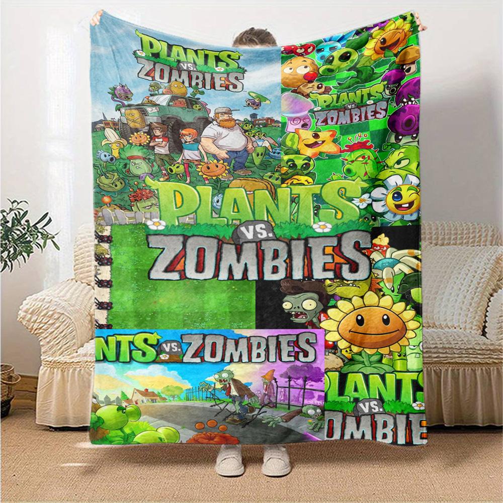 Plants Vs. Zombies Blanket Ultra-Soft Perfect for Sofa Couch Bedding for All Seasons Warmthful Decor Gifts For Family Or Friends