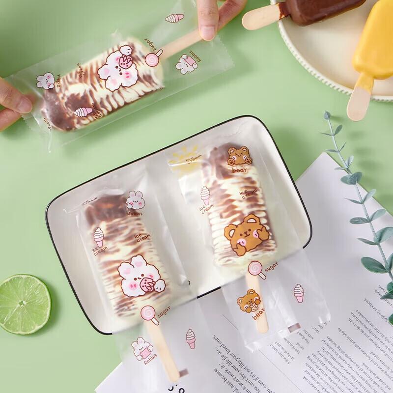 DIY Popsicle & Ice Cream Packaging Bags