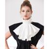Elegant French Style Detachable Flouncing Collar With Layered Ruffle For Women Daily Outfit And Occasion