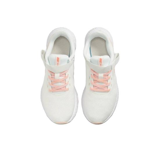Women's Nike Wmns Revolution 5 FlyEase Summit White Crimson Bliss BQ3212-109