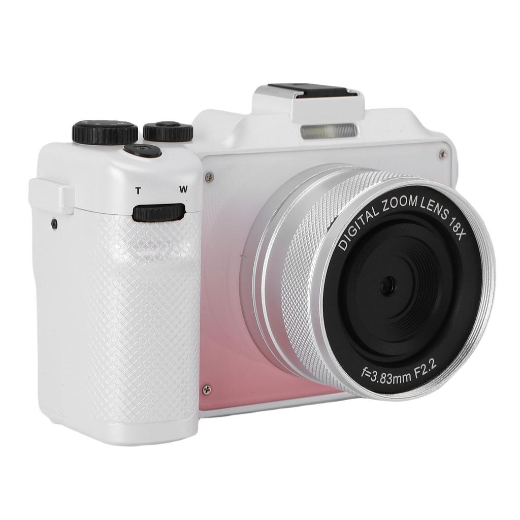 5K Digital Camera HD 80MP WiFi Front Rr Lens 18X Digital Zoom Vlog Camera Anti Shake with Hand Strap for Photography Video