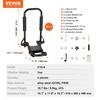 Kayak Roof Rack 2 Pairs J-Bar, Soft Roof Rack Quick Folding, Top Mount Tie Down, Carrier for Kayak, Surf Board, Canoe, SUP, Ski Board, Mount On Car,