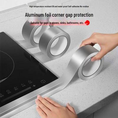 Flammhemmendes, ölbeständiges, wasserdichtes Aluminiumfolienband für Hochtemperaturküchen