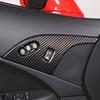 Carbon Fiber ABS Children's Door lock panel Cover For 2005-2013 Colvette C6
