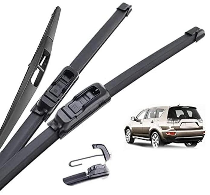 

Подходит для передних и задних щеток стеклоочистителя Mitsubishi Outlander 2007-12, щетки 24 + 21 + 12 07-12 Mitsubishi Outlander 24 + 21 + 12