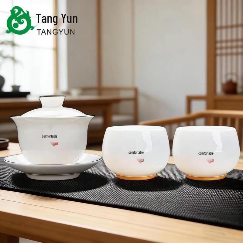 Dehua White Porcelain Gaiwan Teacup