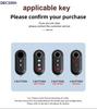 2/3 Buttons Car Flip Remote Key Case Cover Shell Fob For Fiat Ducato 500 500L Panda Grande Punto Lancia Musa Car Accessories