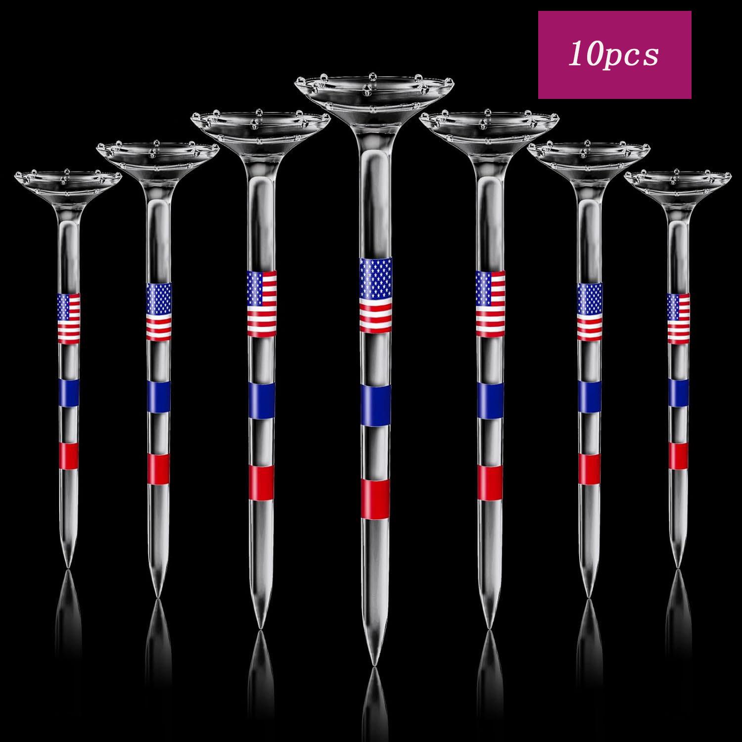 Golf Tees Golf Tees 3 1/4 Unbreakable Transparent Acrylic Long Golf Tees Bulk With Big Cup & 8 Prongs Golf Accessories For Men