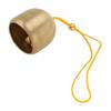 Hanging Bell Brass Clear Crisp Sound Versatile Bag Decor for Students Outdoor Enthusiasts Gift