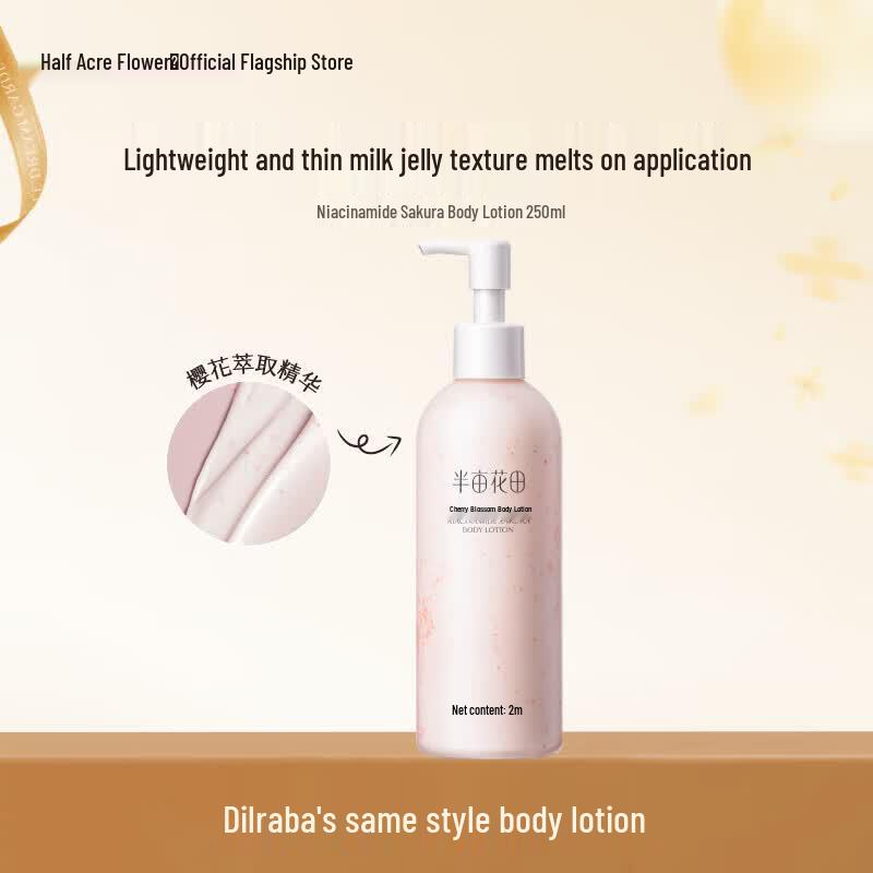 Banmu Huatian Niacinamide Cherry Blossom Body Lotion