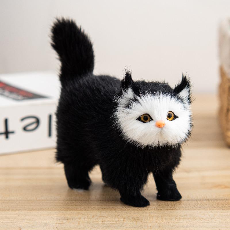 Creative Walking Cat Ornament for Children & Girlfriend - Perfect Souvenir or Gift