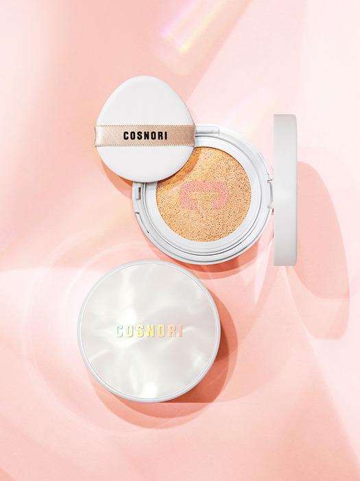 COSNORI (Main + Refill) Blossom Tone-Up Cushion Clear SPF50+ PA++++