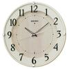 Clock Wall Clock, Natural, Radio Controlled, Analog, Ivory, Diameter 320 X 46 Mm, KX397A