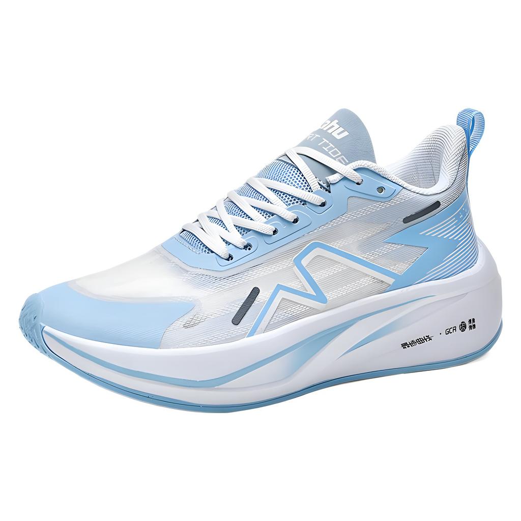 Summer Professional Marathon Soft-soled Mesh Breathable Sneakers, Thin Running Shoes, Men's Racing Long-distance Running Sneakers