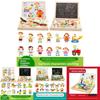 Wooden Jigsaw Puzzle For Toddlers With Magnetic Features For Early Learning And Skill Development