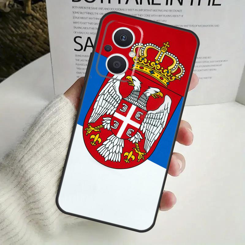 

Flag of Serbia Serbian Case For OPPO Reno 12F 13F 14F 10 11 12 13 14 Pro 8T 7 8 Lite OPPO Find X6 X5 X8 X9 Pro Cover OPPO Reno8 T 4G
