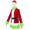 Cosplay Christmas Cos Costume Christmas Masquerade Monster Green Hair Monster Grinch Cosplay Party Stage Performance Costume