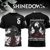 Shinedown Second Chance 3D Toutes tailles Cadeau famille T-shirt A456