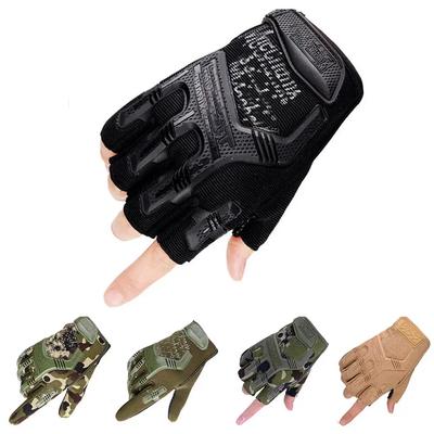 Voll-/Halbfinger-Stil Rutschfeste Warme Handschuhe Fan Taktische Handschuhe Outdoor-Sport Handschuhe Reittraining Kampfabwehr