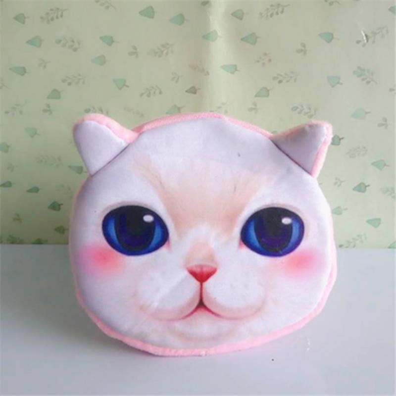 Cat Coin Purse Meow Star Dog Wallet Cute Cartoon Gift Coin Card Bag Key Bag Coin Pouch Clutch Bag Wholesale