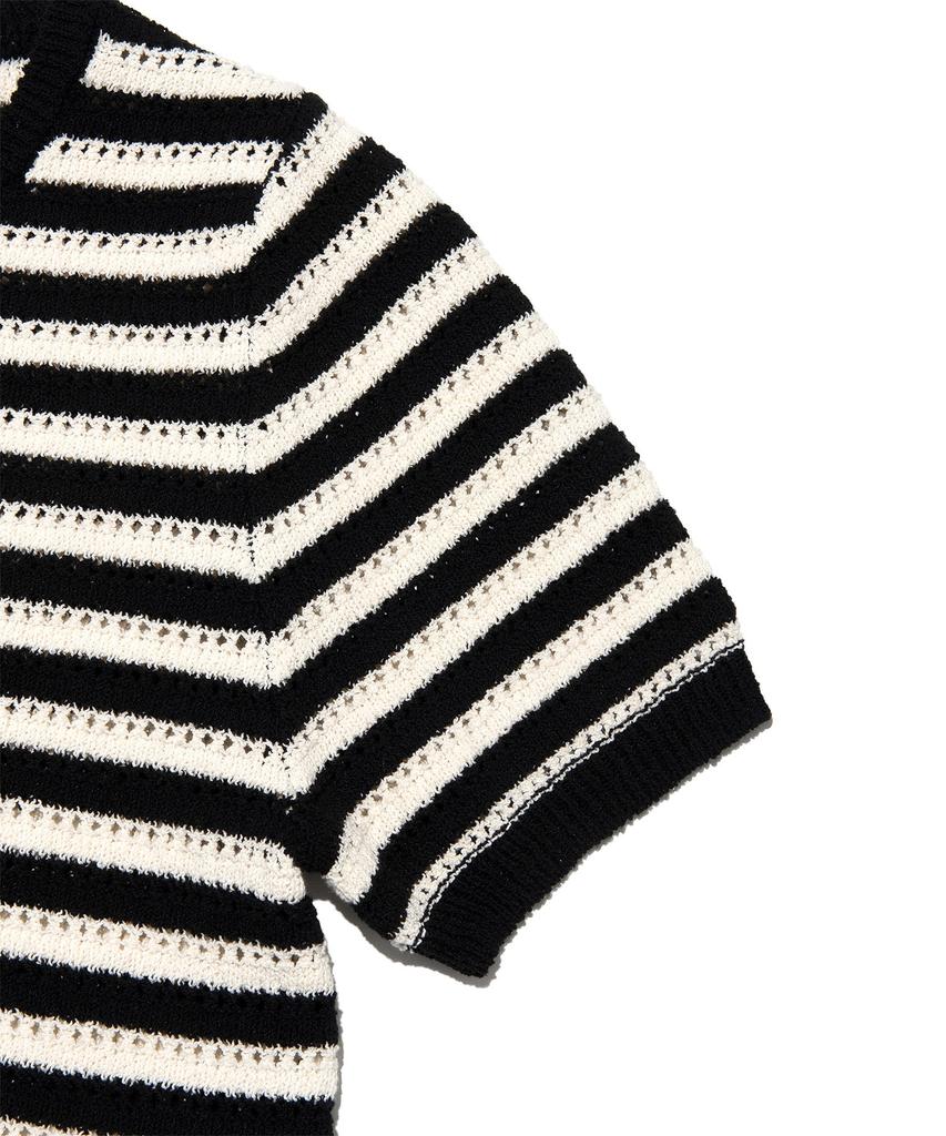 LEE Women'S Scaly Stripe Knit Black