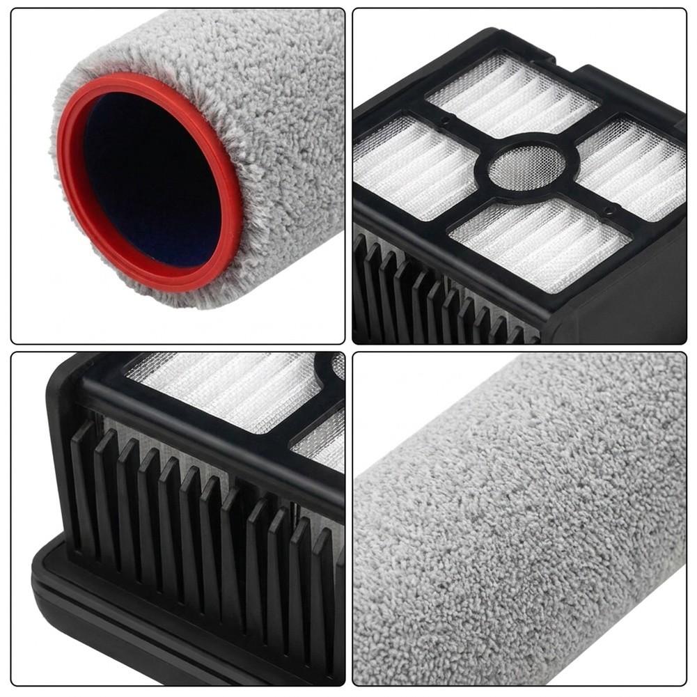 Roller Brush Bar with Dual HEPA Filters for Dreame For Aero For Aero Pro Wet Dry Vacuum Cleaner Compatible Main Brush Kit