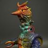 Used [At That Time] Poppy King Saurus Series [Murroa] Monster Soft Vinyl