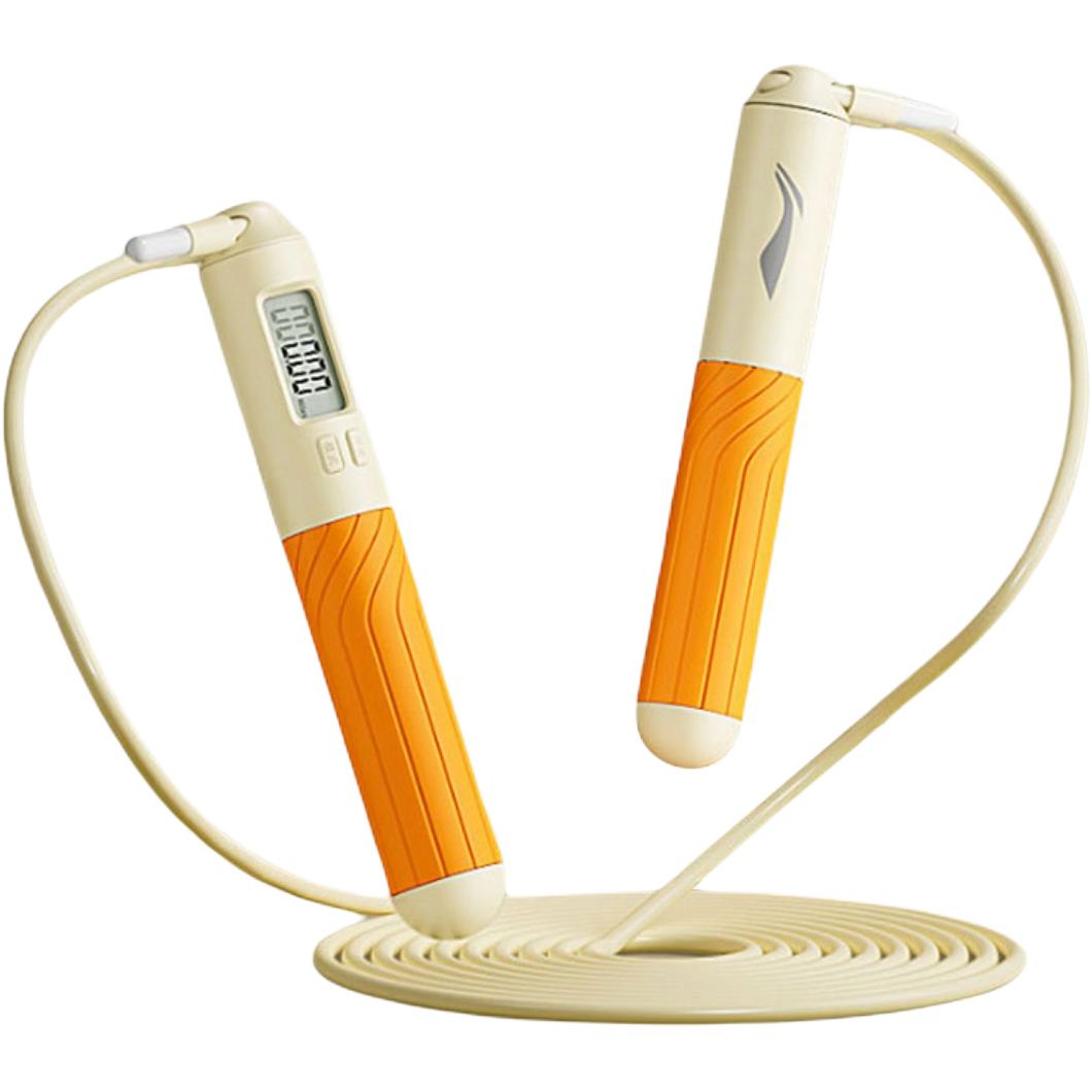 Li Ning Fitness Training Electronic Counting Jump Ropes Fitness Crowd Steel Cables Silicone Controller 2.8m MBLN875-1