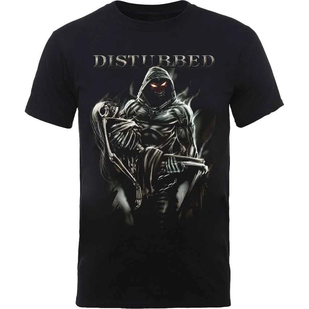 Disturbed T Shirt Lost Souls band logo new Official Mens Black XL