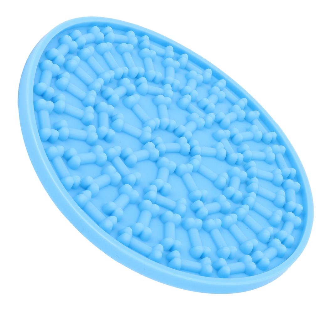 Dog Feeding Pad Silicone Dog Feeding Mat with Suction Cup Pet Supplies for Bathing Grooming