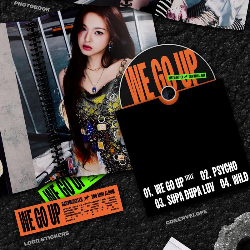 BABYMONSTER 2nd Mini Album [WE GO UP] (GO Ver.)