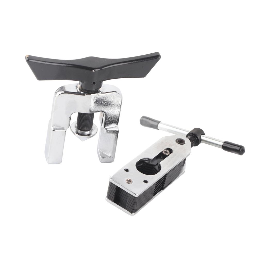 2 Stück Bördelwerkzeugsatz Rohrexpander Hardwarezubehör Legierter Stahl Silber für Klimaanlagen