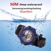 Waterproof Watch Multifunctional Outdoor Survival Rope Bracelet Adjustable Adventure Bracelet