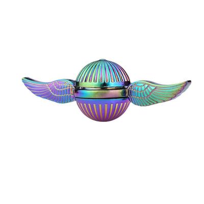Fidget Spinner in Metallo, Regali Fidget Spinner per Adulti e Bambini, Antistress Ansia Sollievo ADHD Giocattolo Fidget, Spinner per Mano con Dita Piccoli Gadget