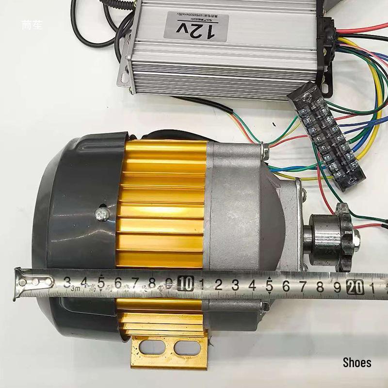 12-72V Low-Speed High-Torque Brushless Geared Motor for Winch, Conveyor Belt, Cable, and Film Winding