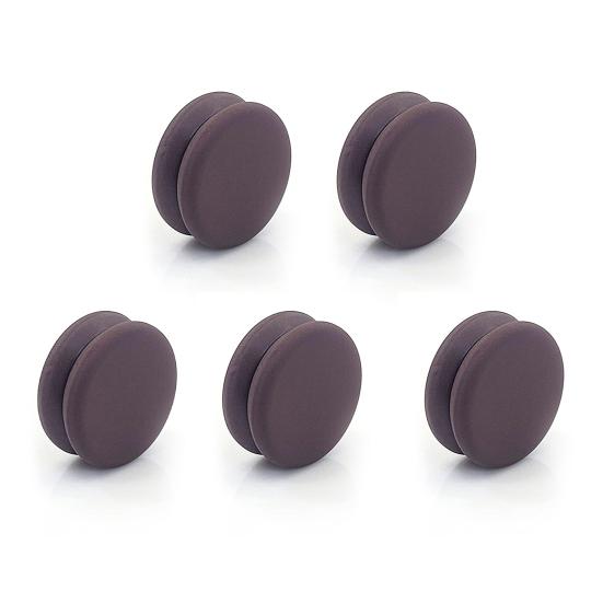 Multipurpose Fabric Fastener 5 Pcs Women Magnetic Shawl Button, No Snag Headband Scarf Clip, Multi-Use Pin for Fabrics Magnet Safety Pins, Metal