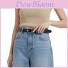Echter Leder Damen High Waist Gürtel Mit Legierungsschnalle Für Freizeit Und Büro