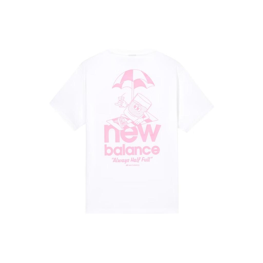 New Balance Essentials Always Short Sleeve T-shirt Asia Sizing  White  Men s MT31562-WT XL