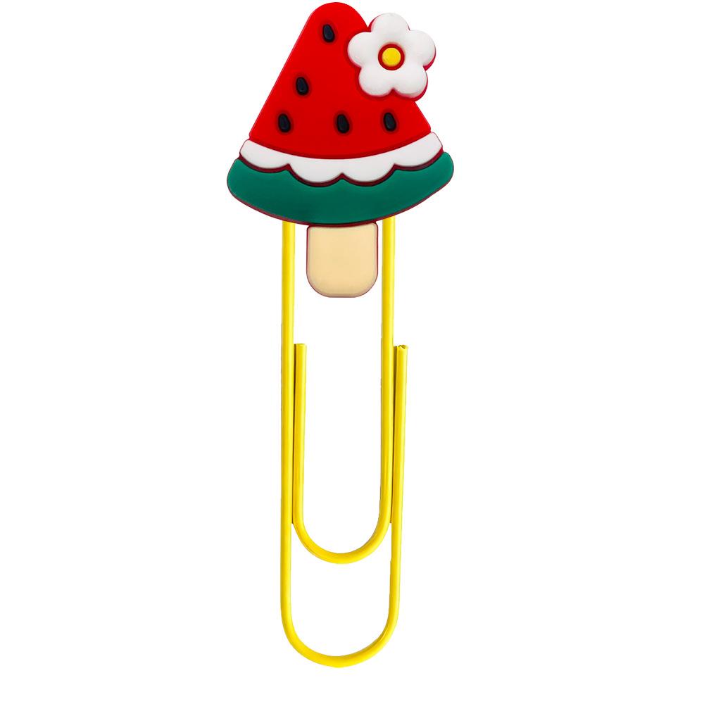 Cherry Cartoon Creative Bookmark Paperclip - Large Decorative Office Supplies 6 цветов