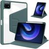Rotation Stand Case for Xiaomi Mi Pad 8 7 6 5 Pro for Redmi Pad2 SE 11 12.1 Inch Tablet Case Clear Transparent Acrylic Cover
