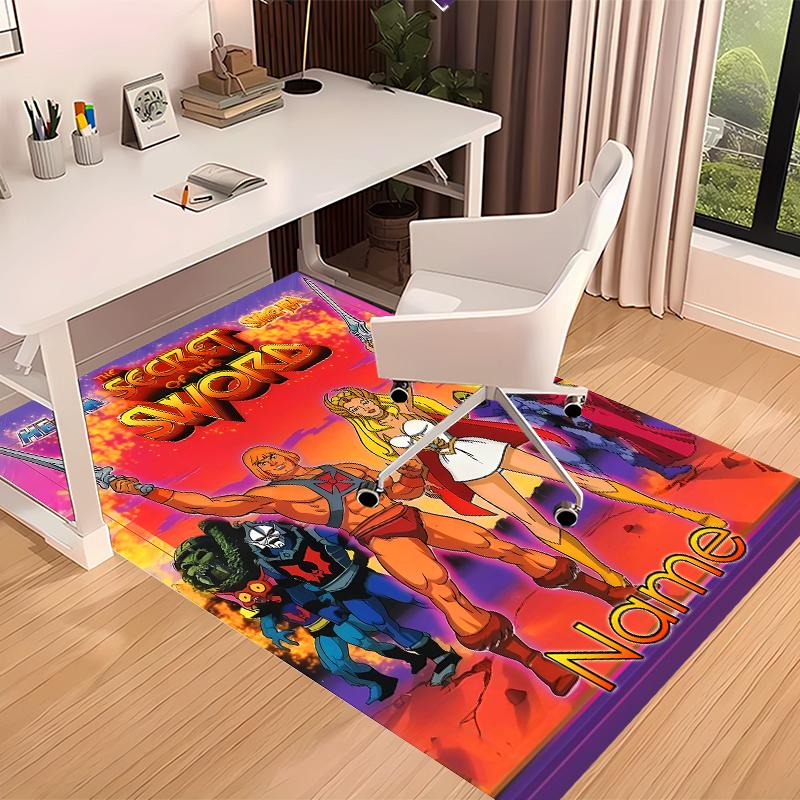 Custom personalization He-Man and the Masters of the Universe Print Area Rug - Soft, Washable Non-Slip Indoor Mat,Living Room,Home&Office Decorative R